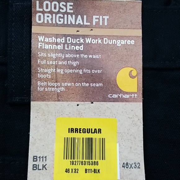 Winter insulated Carhartt 46 X 32 - Picture 6 of 11